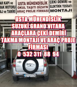 Suzuki-GRAND vitara-ceki-demiri-montajlari-fiyati-maliyeti-ankara-ve-arac-proje-firmasi-ankara USTA MÜHENDİSLİK ANKARA 05323118894